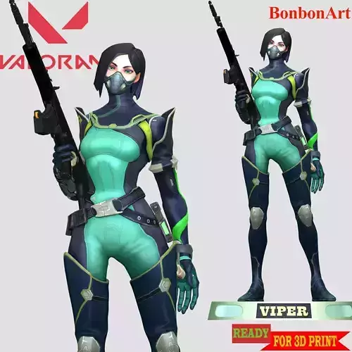 Viper - Valorant 3D print model