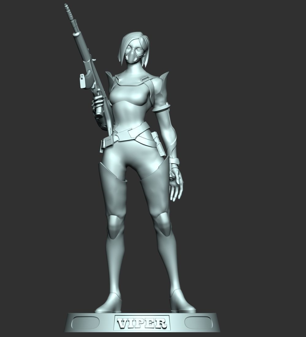 Viper - Valorant 3D print model_22