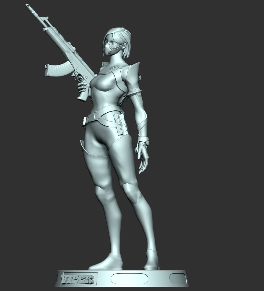 Viper - Valorant 3D print model_23