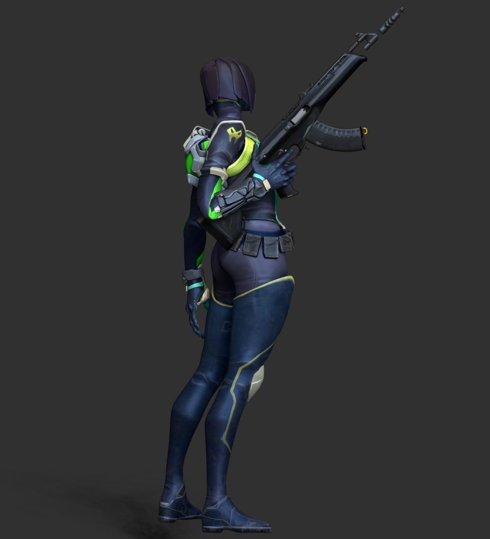 Viper - Valorant 3D print model_20