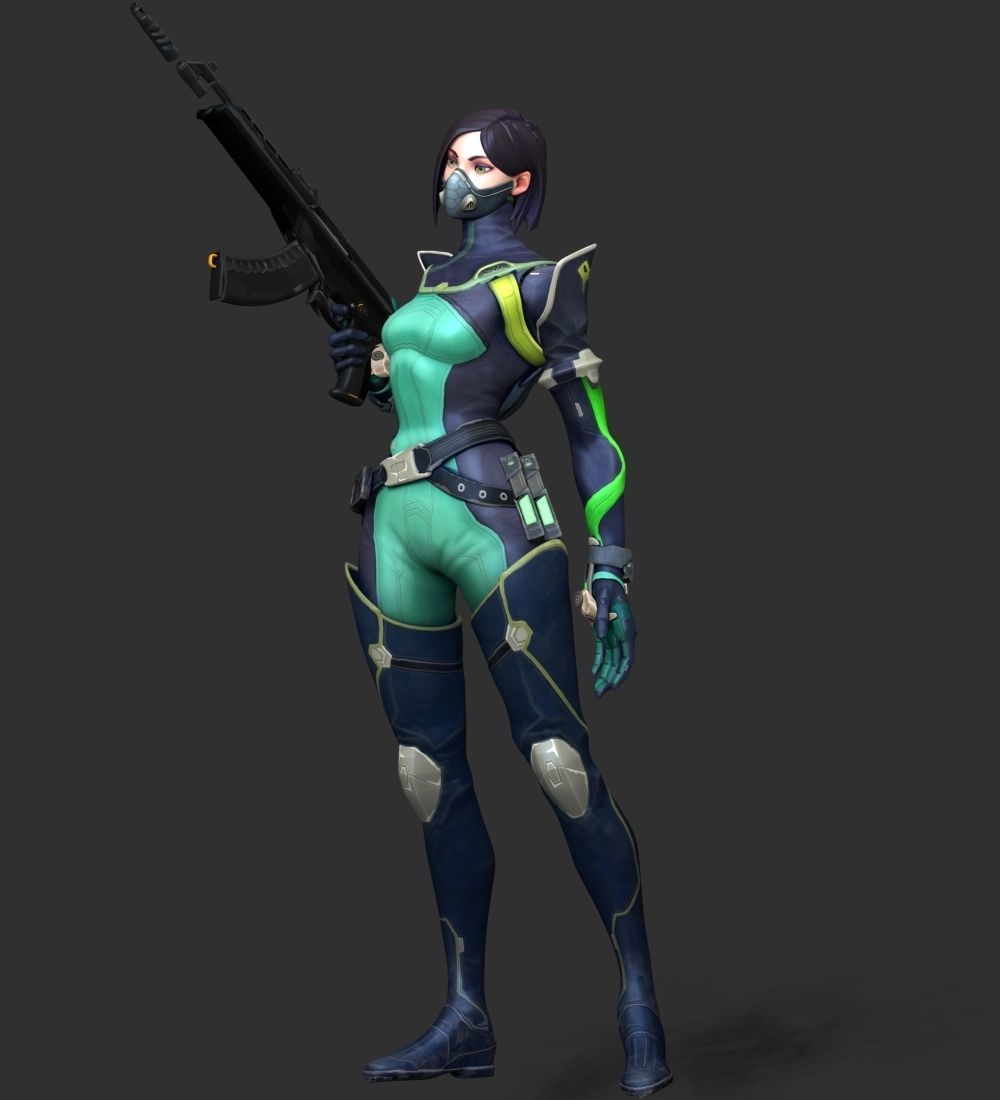 Viper - Valorant 3D print model_14