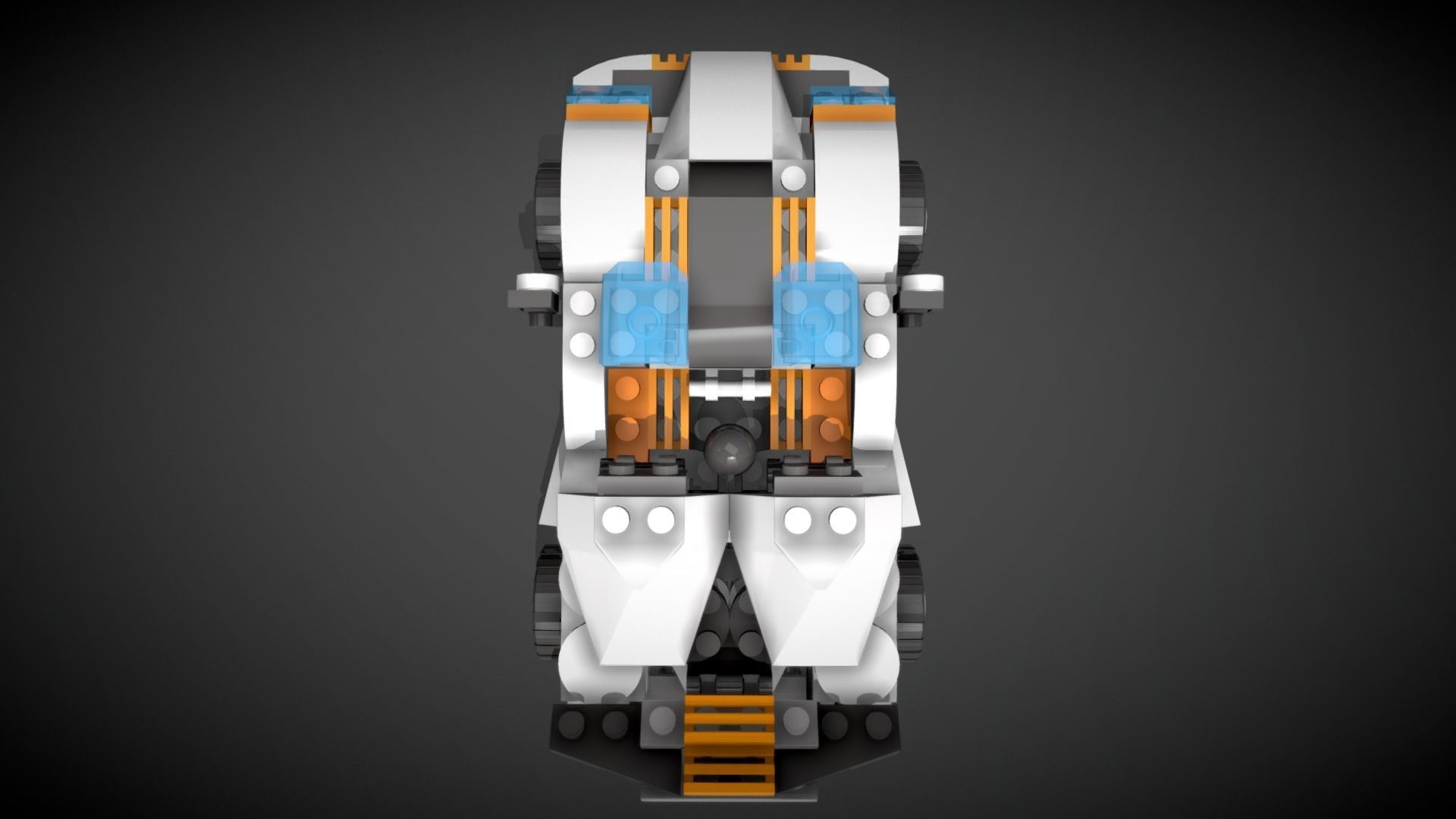 Lego Future Flyers Car 3D model_4
