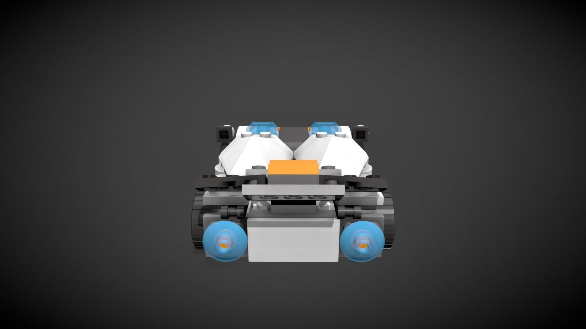 Lego Future Flyers Car 3D model_3