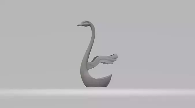 Cutlery Box Swan
