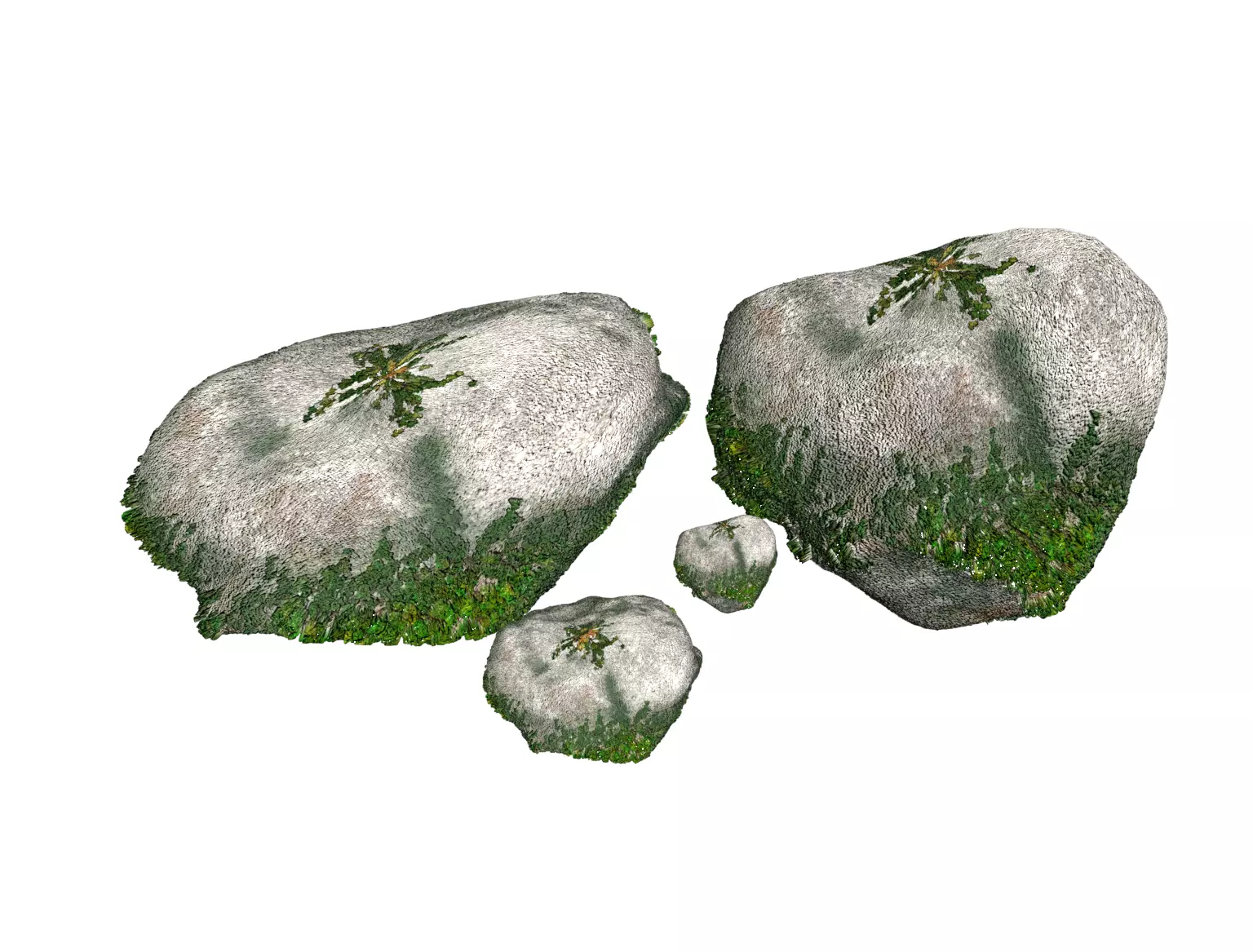 Stone Pack Free low-poly 3D model