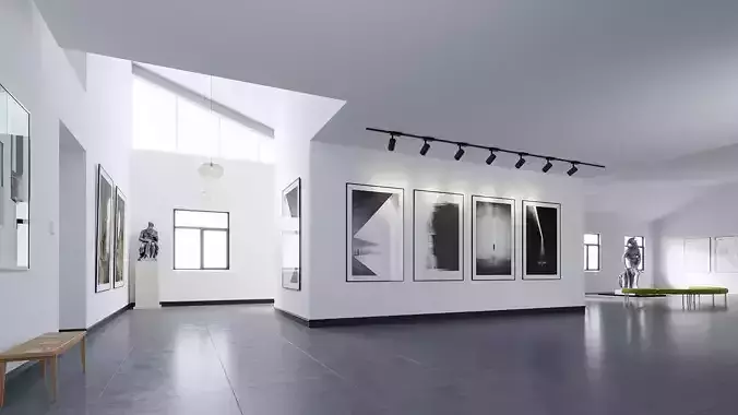 ProVis3D 023 - Art Studio 3D model