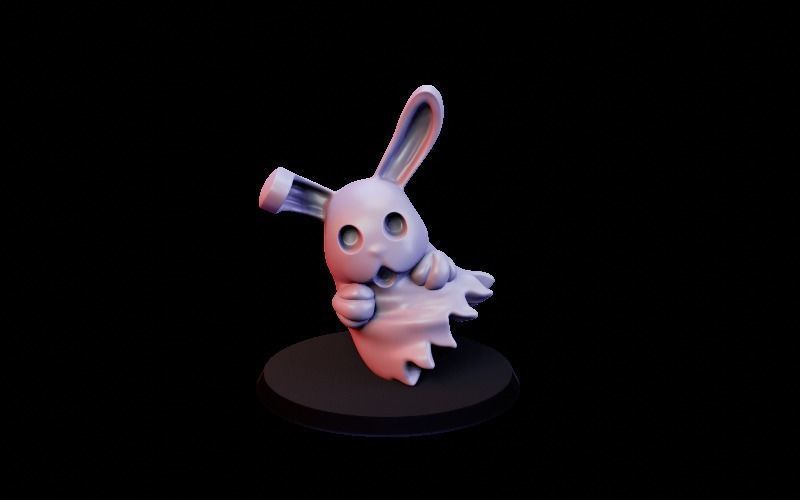 Rabbit character pack 3D print model_4