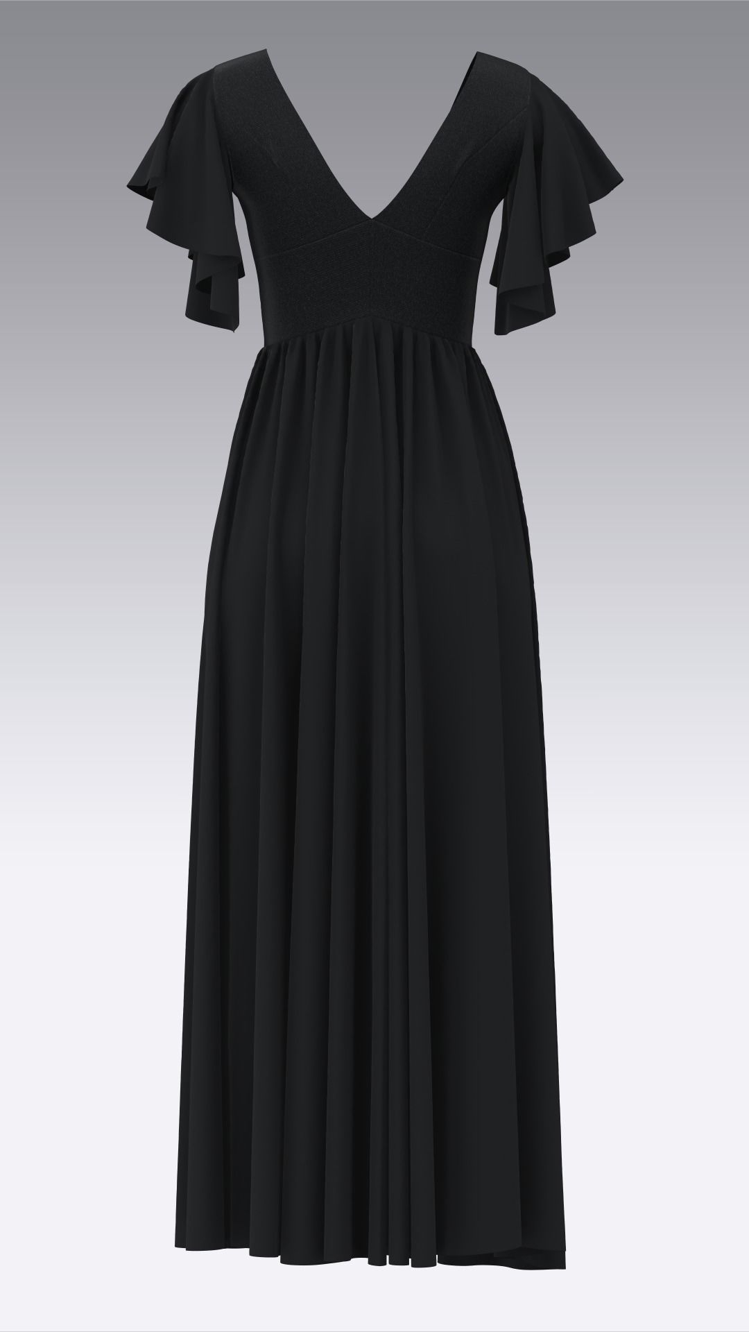 Dress Outfits MD CLO 3D ZPRJ ZPAC project files 3D model_36