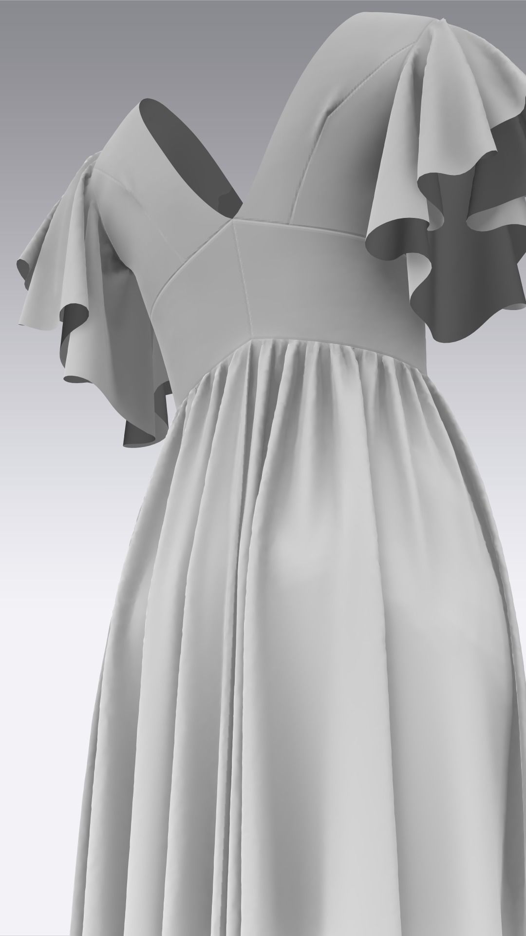 Dress Outfits MD CLO 3D ZPRJ ZPAC project files 3D model_27