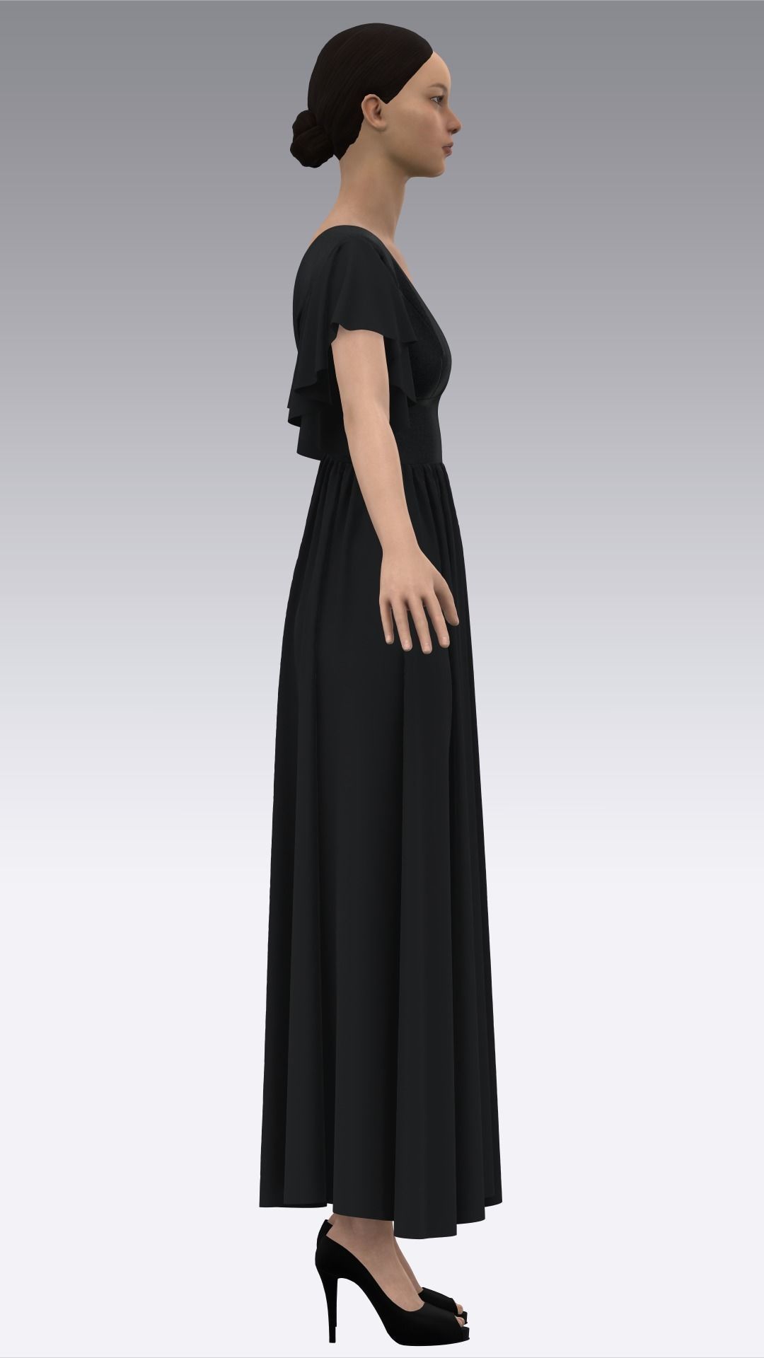 Dress Outfits MD CLO 3D ZPRJ ZPAC project files 3D model_12