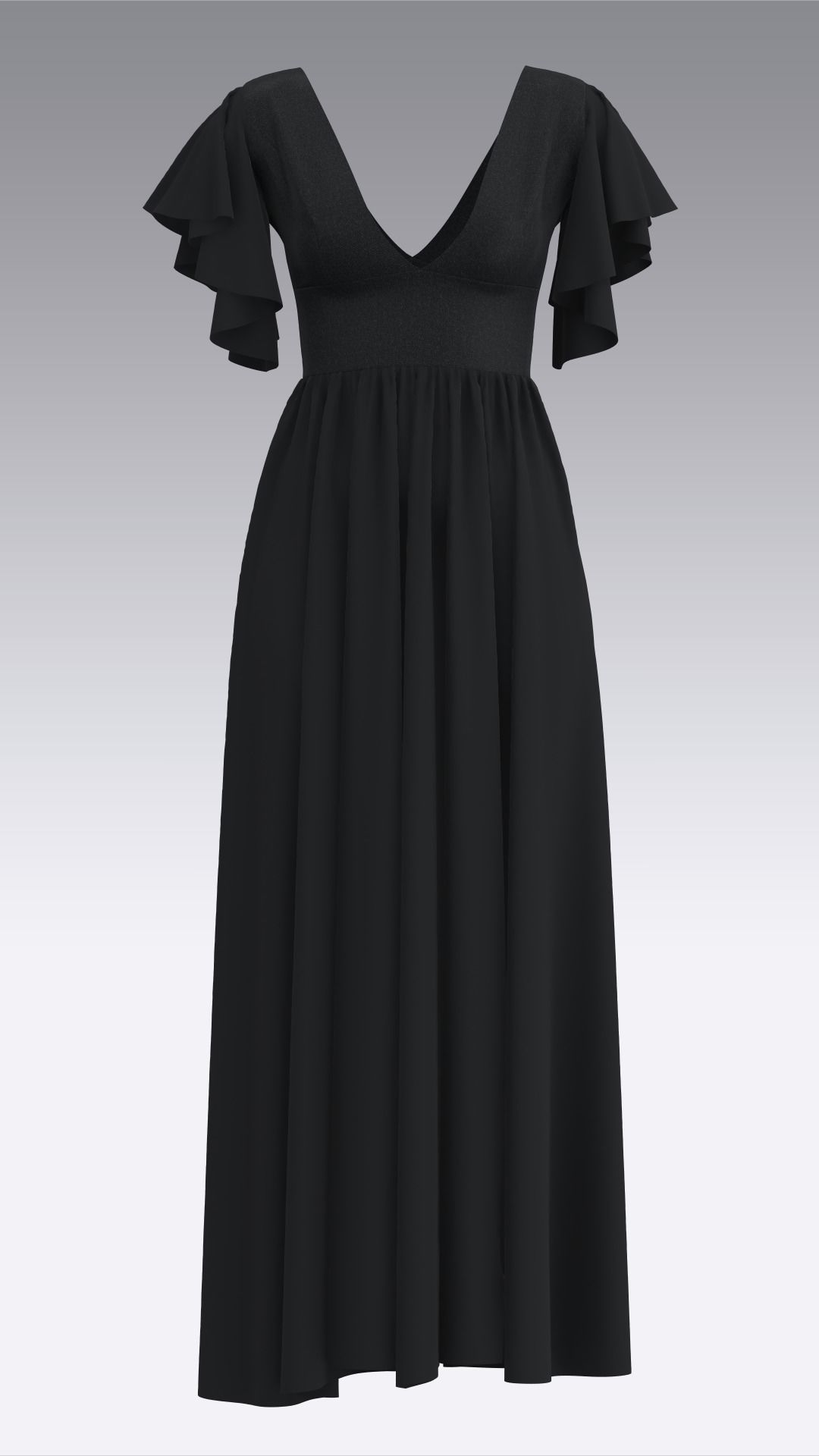 Dress Outfits MD CLO 3D ZPRJ ZPAC project files 3D model_13