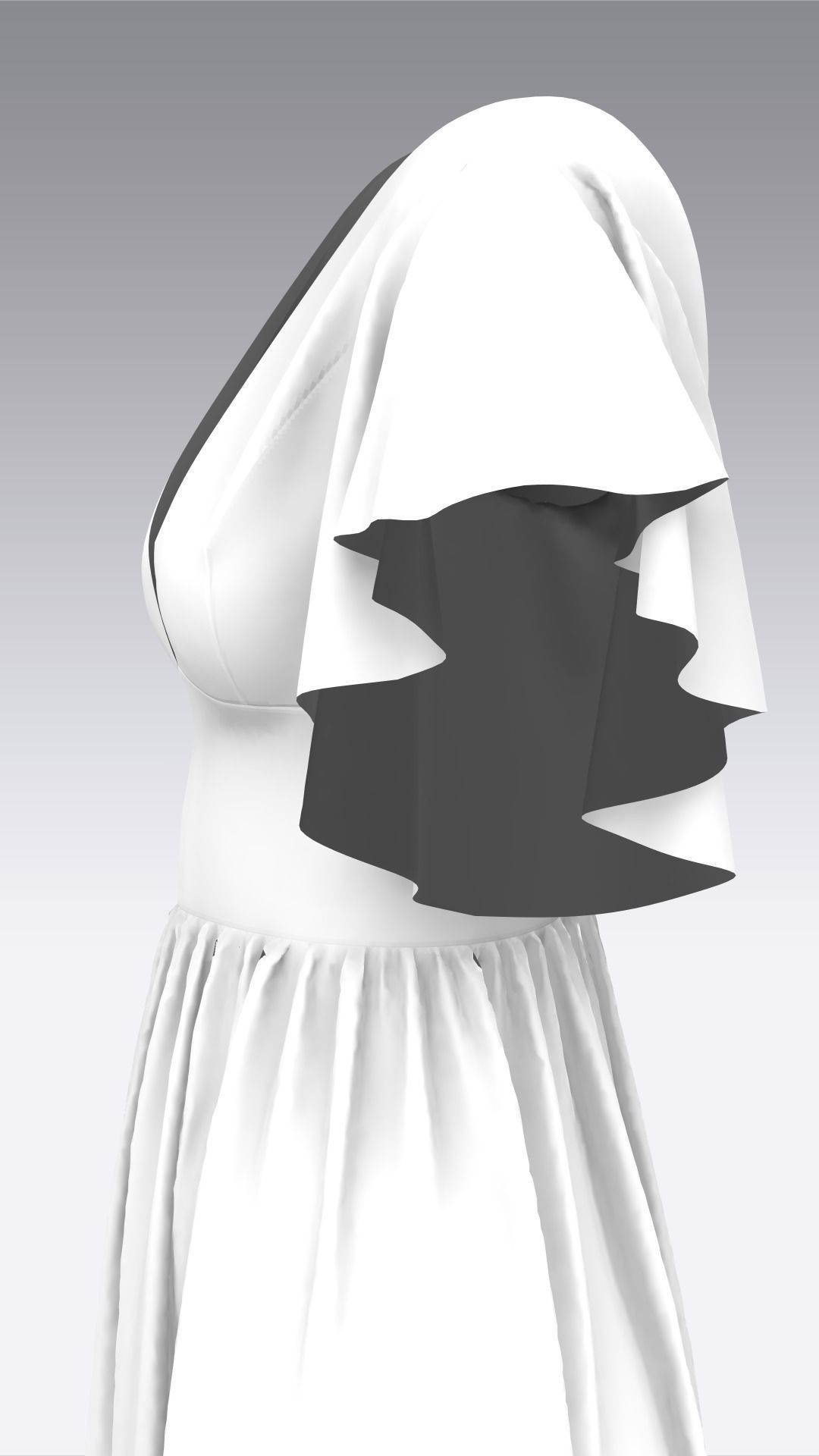 Dress Outfits MD CLO 3D ZPRJ ZPAC project files 3D model_26