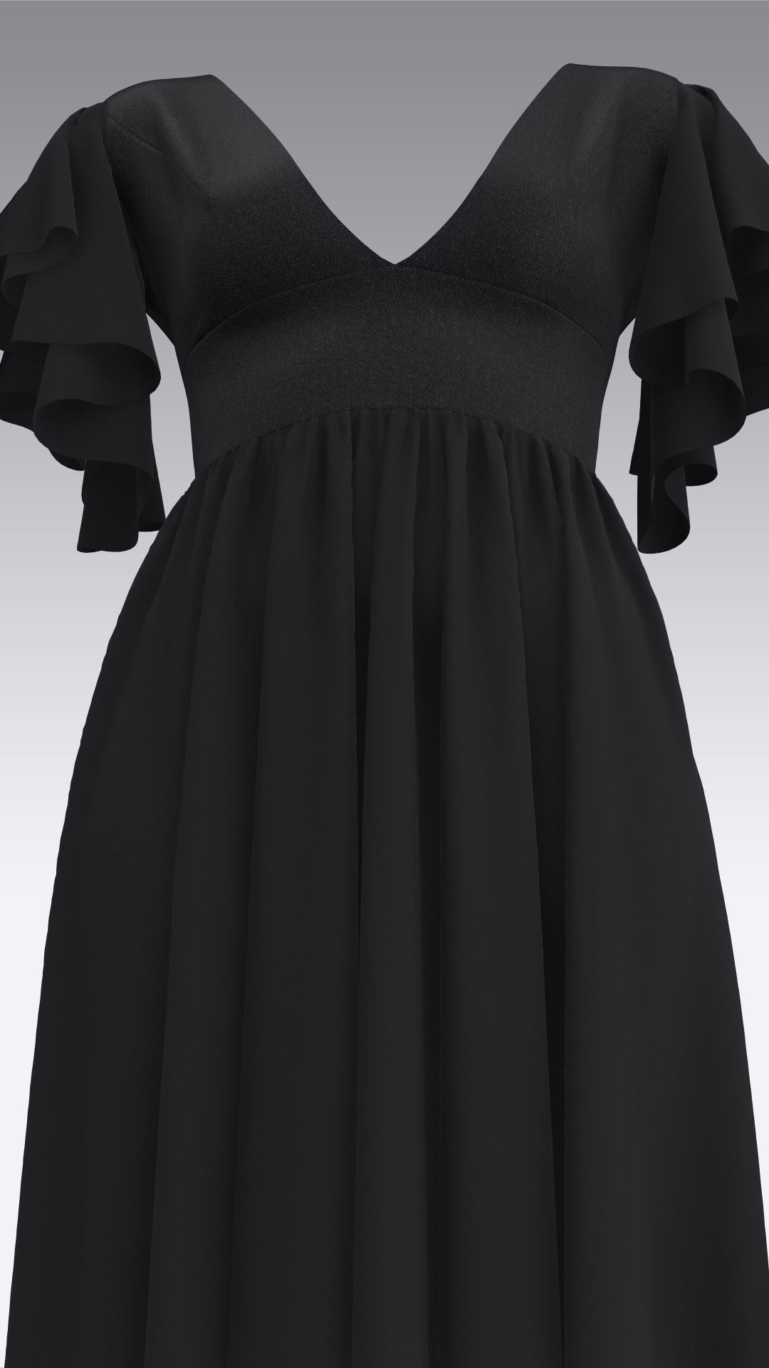 Dress Outfits MD CLO 3D ZPRJ ZPAC project files 3D model_43