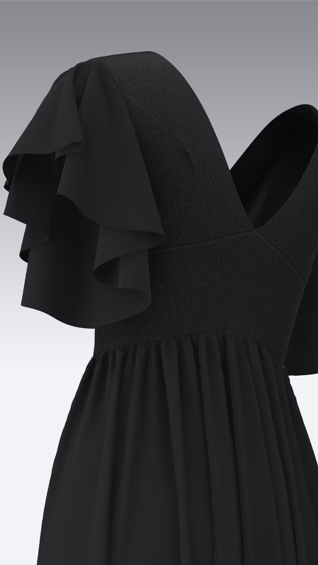 Dress Outfits MD CLO 3D ZPRJ ZPAC project files 3D model_41