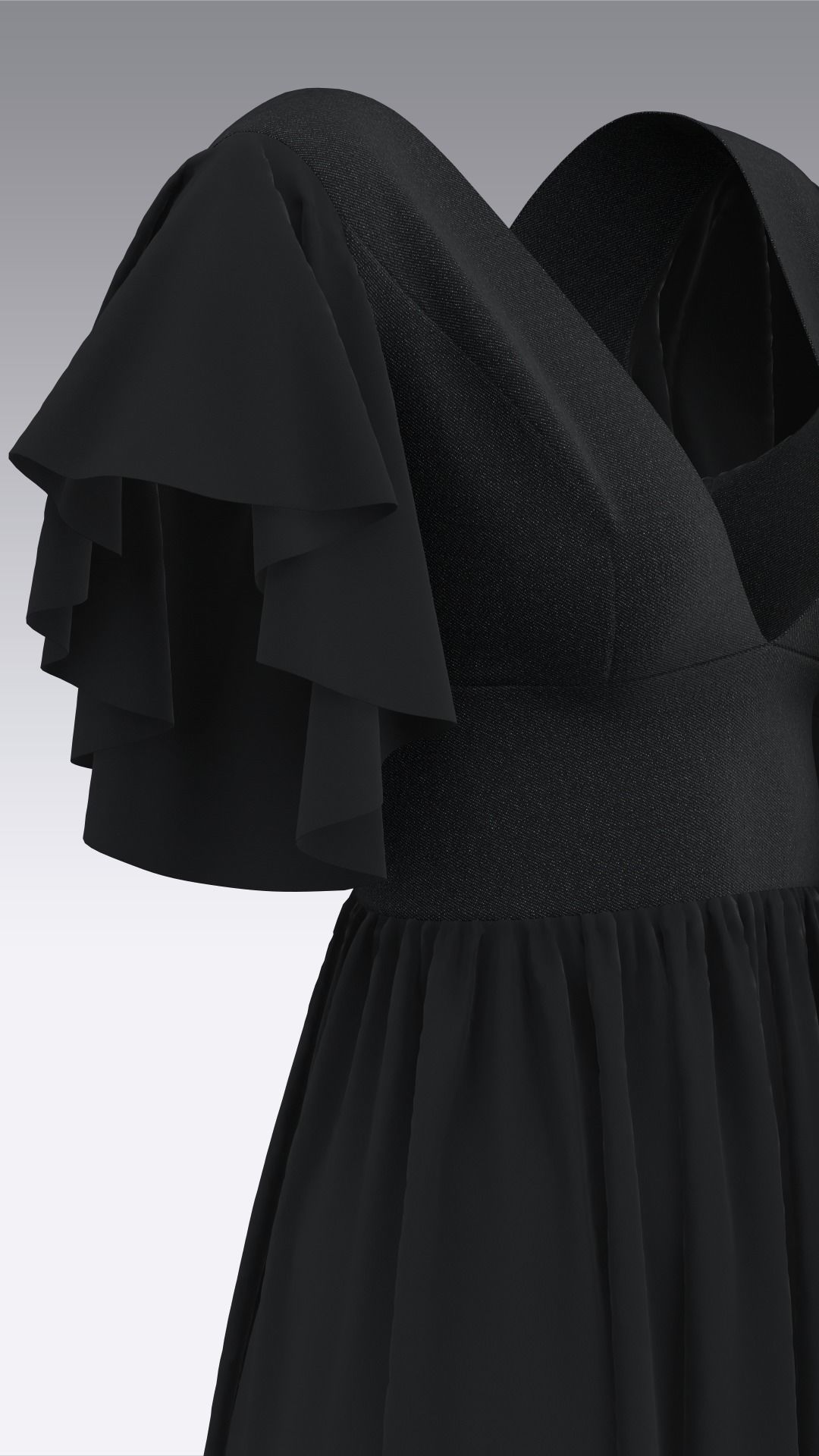 Dress Outfits MD CLO 3D ZPRJ ZPAC project files 3D model_40