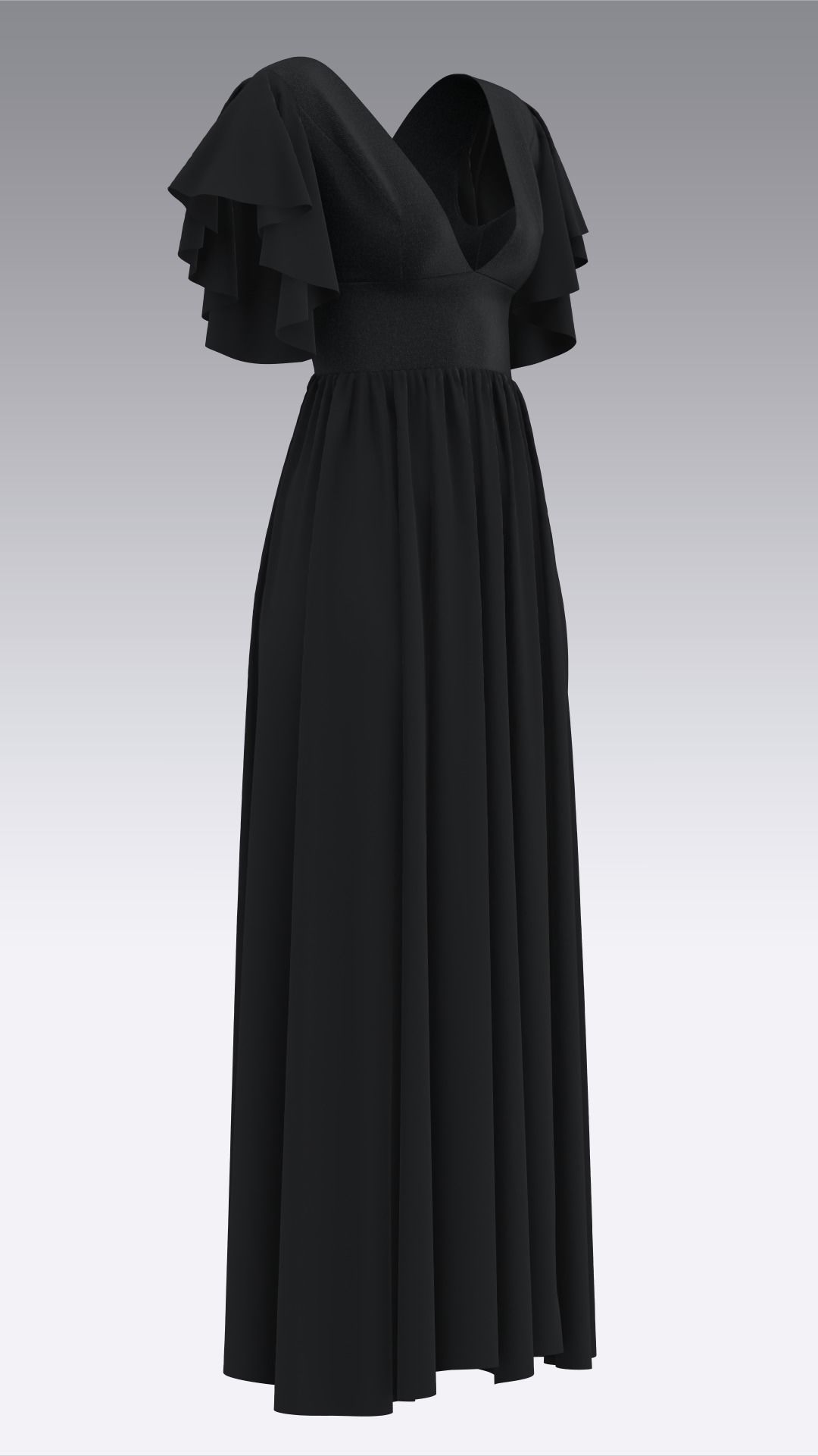 Dress Outfits MD CLO 3D ZPRJ ZPAC project files 3D model_34