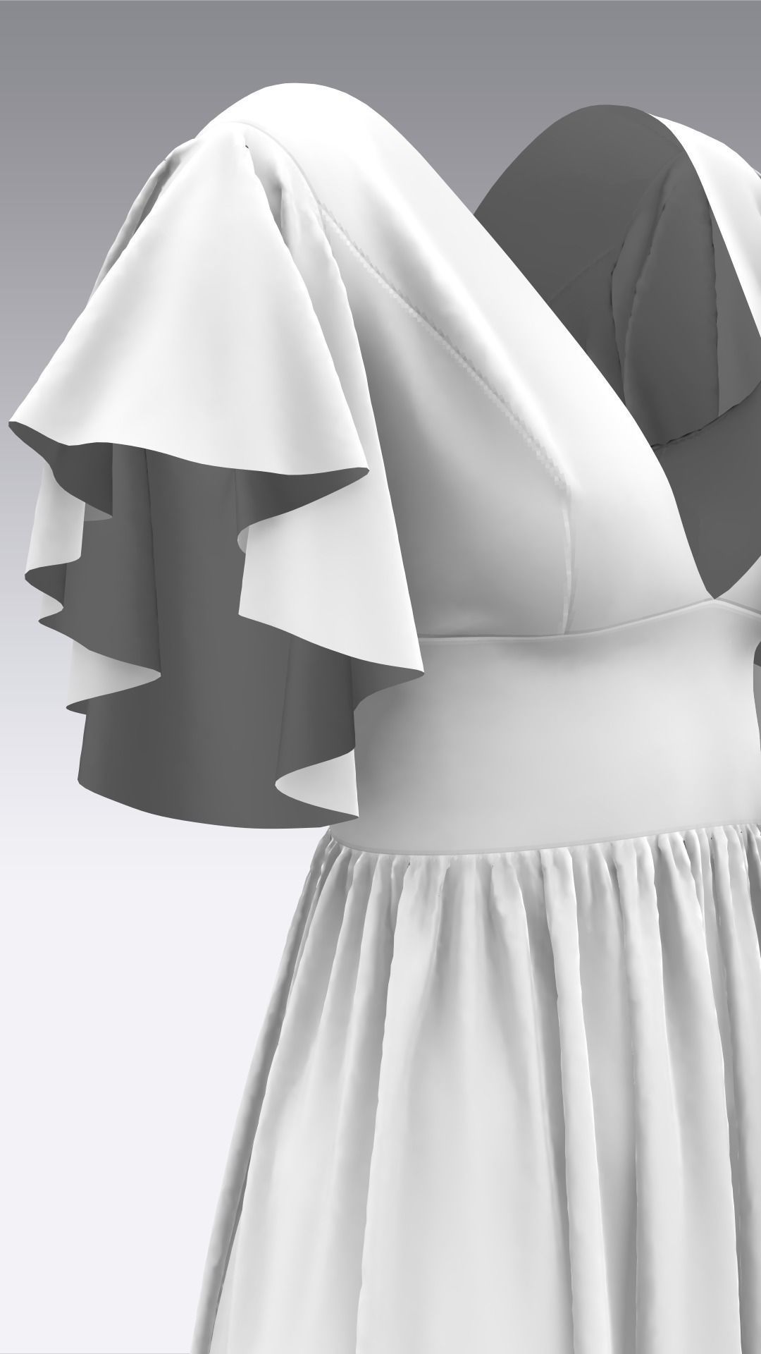 Dress Outfits MD CLO 3D ZPRJ ZPAC project files 3D model_18