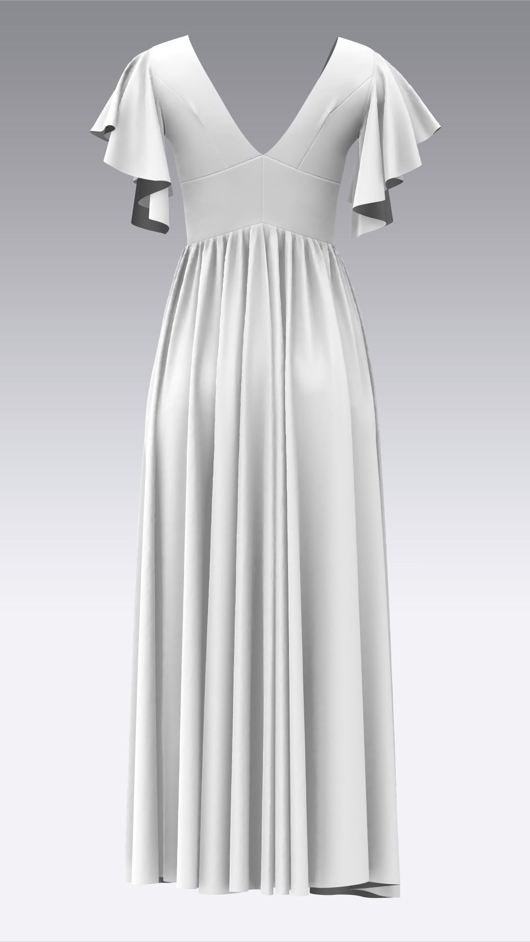 Dress Outfits MD CLO 3D ZPRJ ZPAC project files 3D model_19