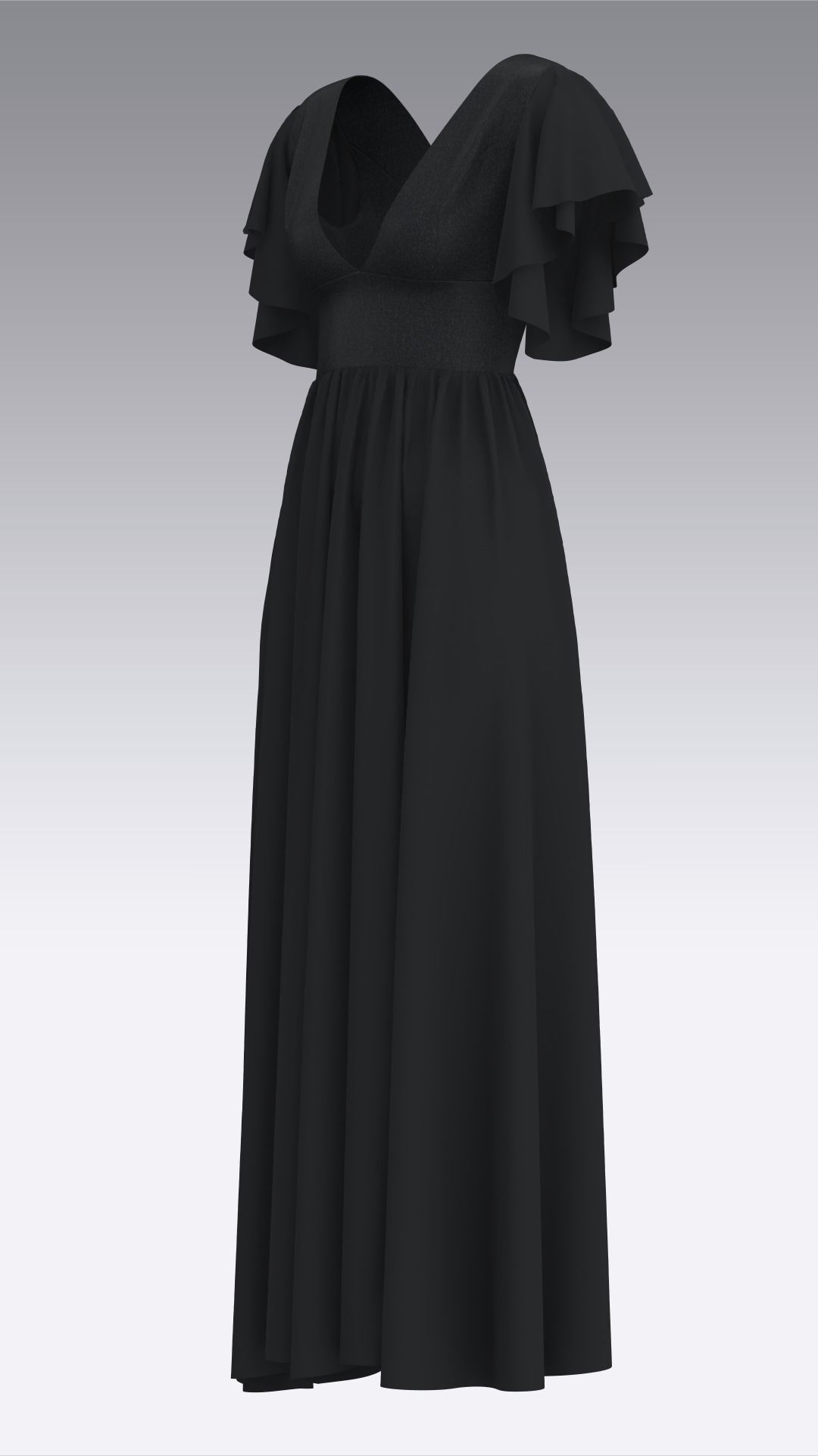 Dress Outfits MD CLO 3D ZPRJ ZPAC project files 3D model_32