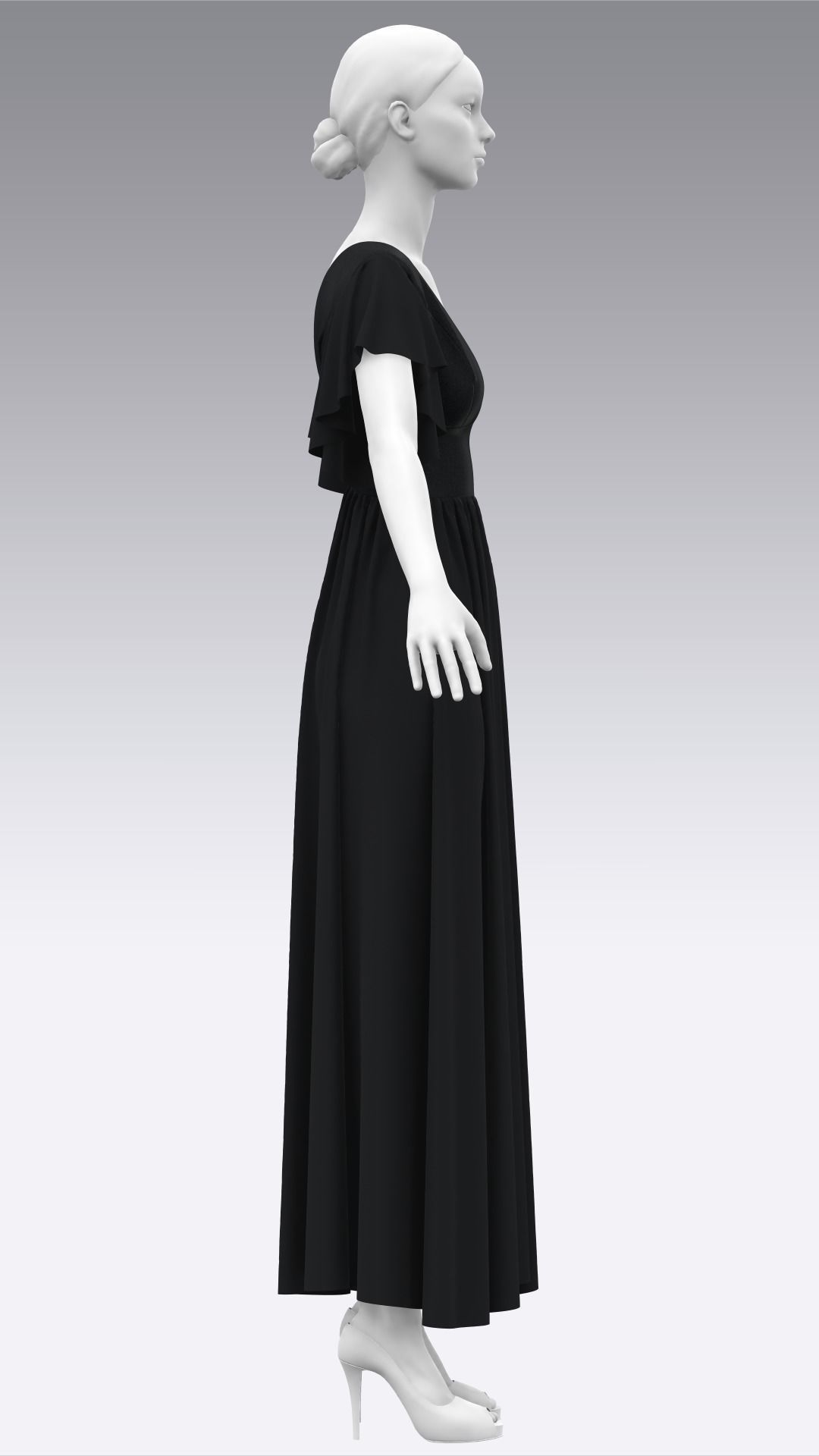 Dress Outfits MD CLO 3D ZPRJ ZPAC project files 3D model_23