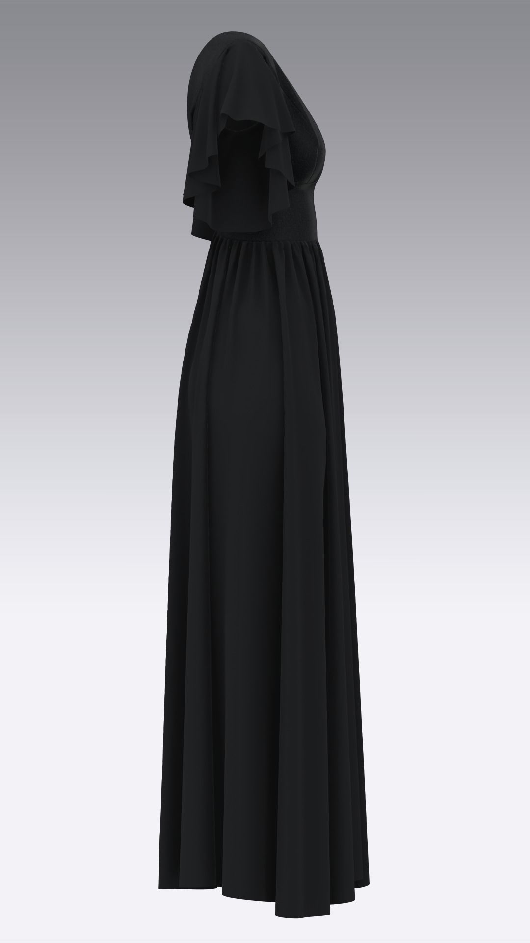 Dress Outfits MD CLO 3D ZPRJ ZPAC project files 3D model_14