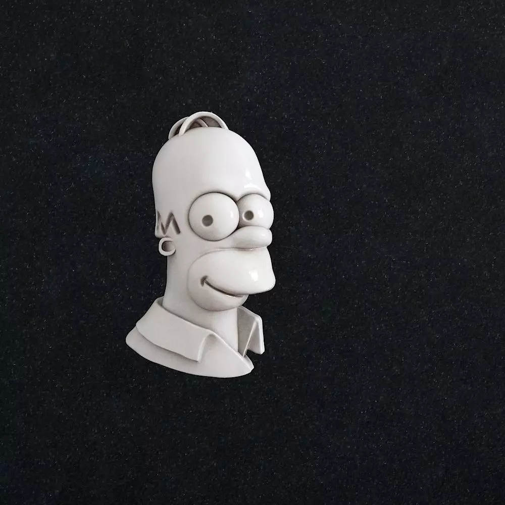 Homer Simpson 3D print model_0