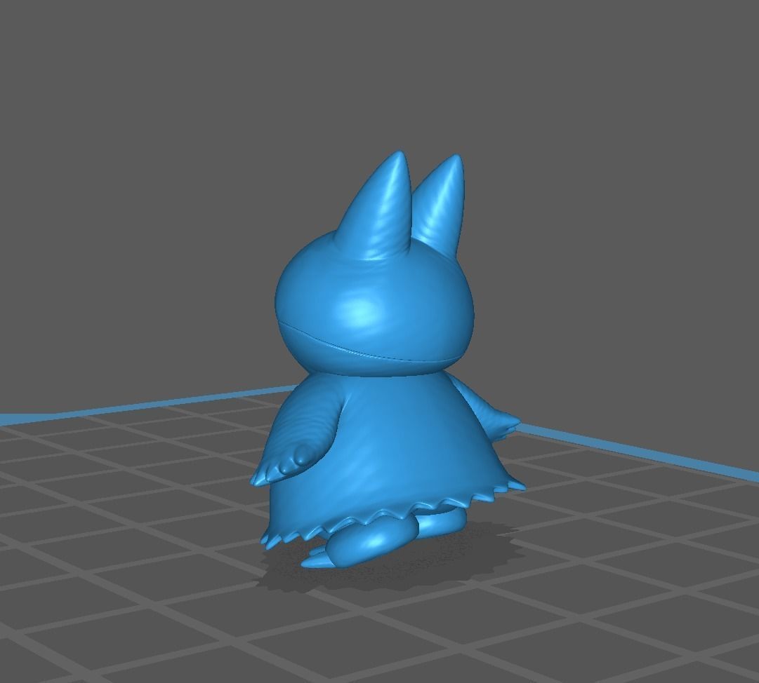 Munchlax pokemon 3D print model 3D print model_5