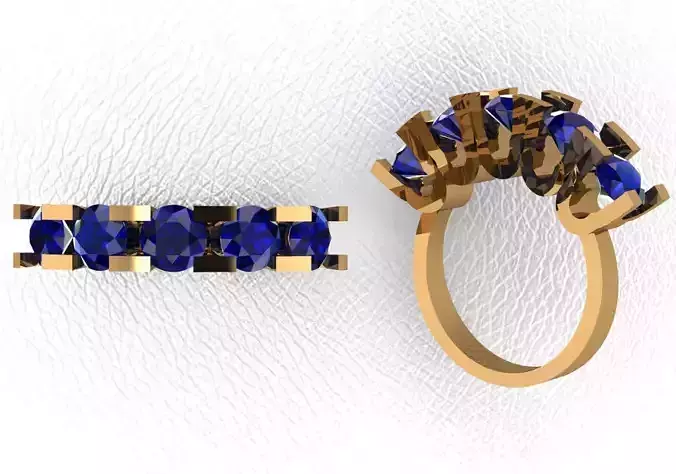 Rings sapphire ring gold