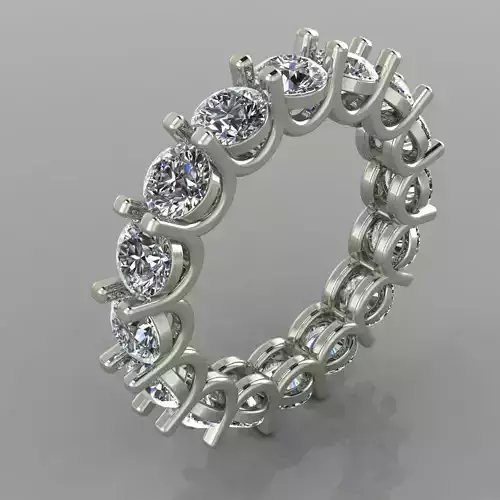 Eternity band ring 44