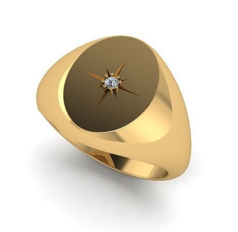 Compass ring 47 3D print model_4