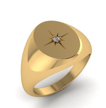 Compass ring 47 3D print model_5