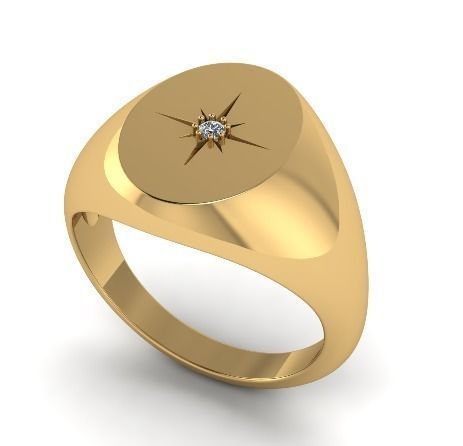 Compass ring 47 3D print model_3