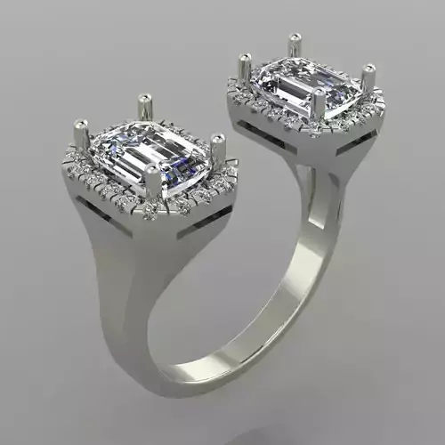 Authors mens Ring jewelry 3d print model 49