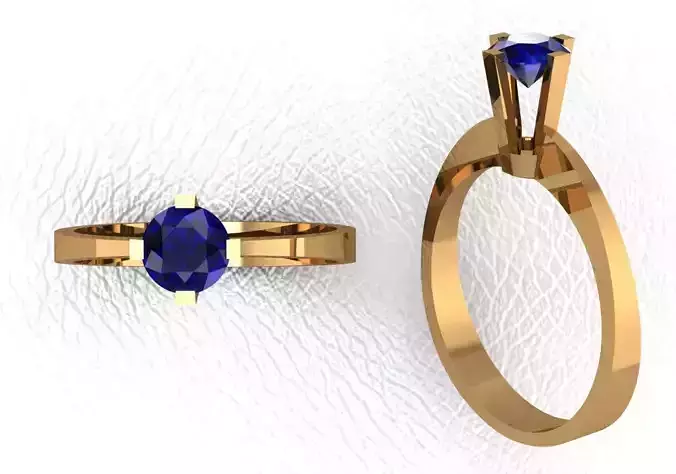 Rings sapphire engagement ring gold