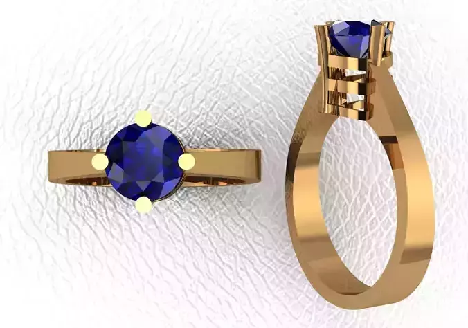 Rings sapphire engagement ring gold