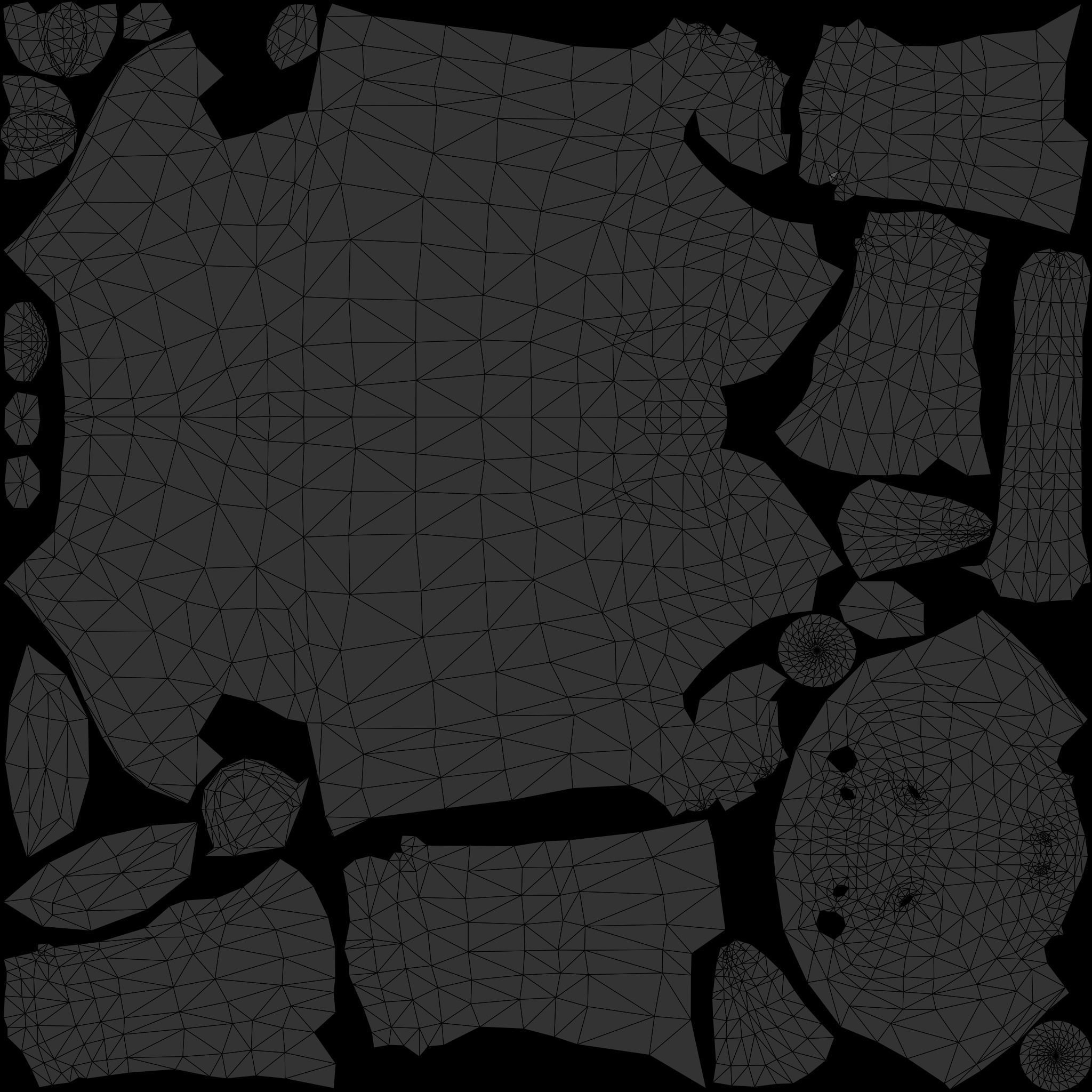 Dairy cow Low-poly 3D model_18