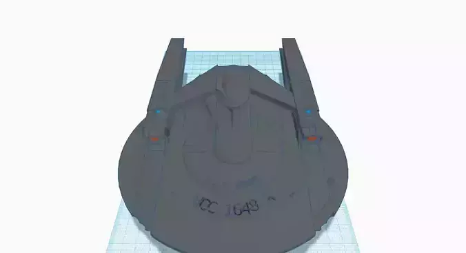 discovery era starship refits 3D model