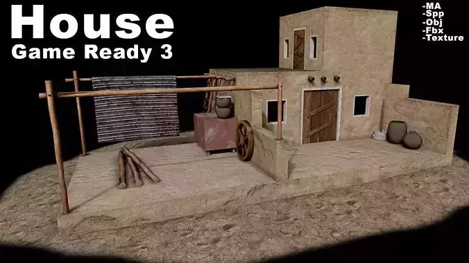 House Game Ready 3 in desert