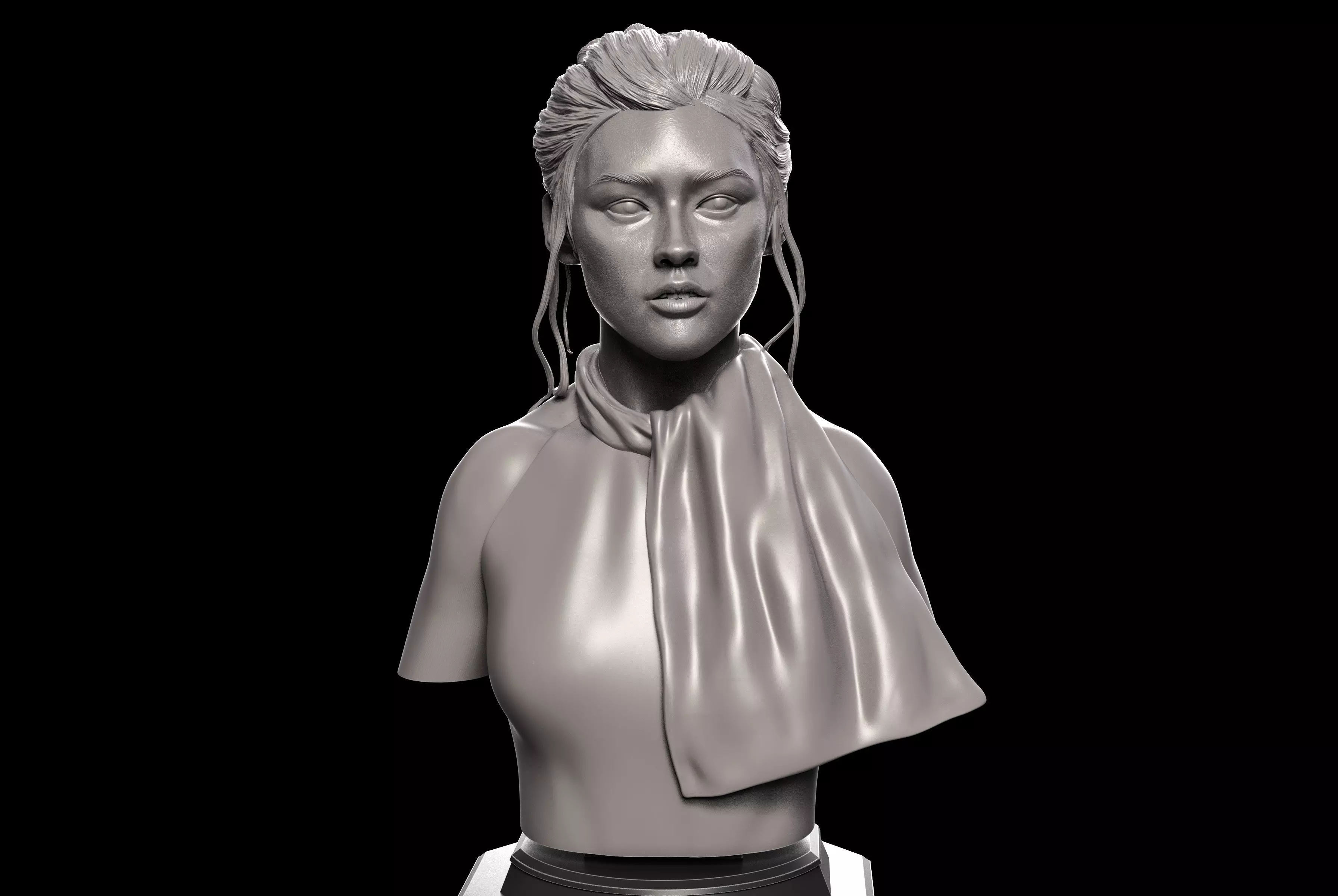 Liza Soberano Bust 3D print model_0