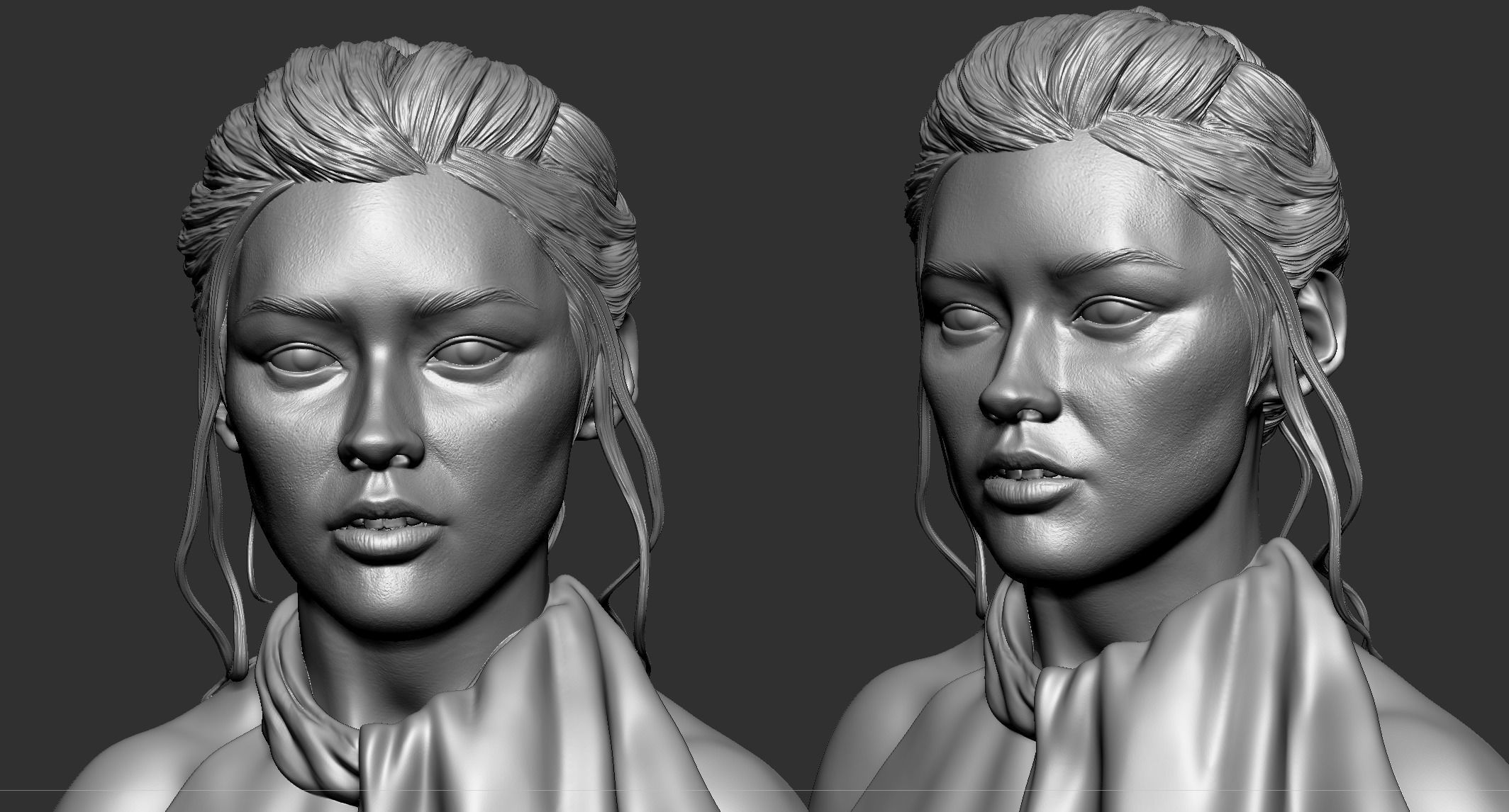 Liza Soberano Bust 3D print model_6