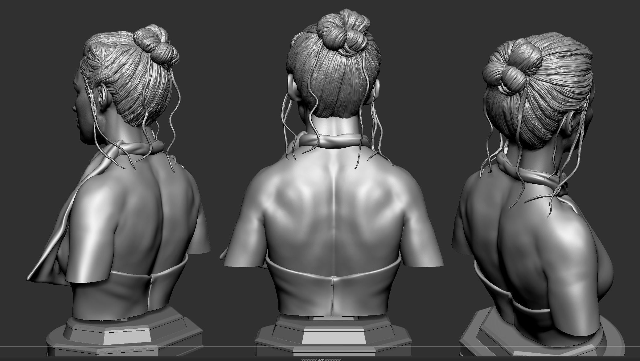 Liza Soberano Bust 3D print model_5