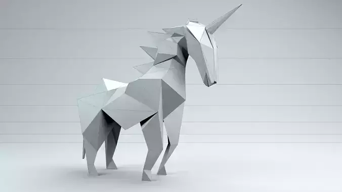 Origami Unicorn