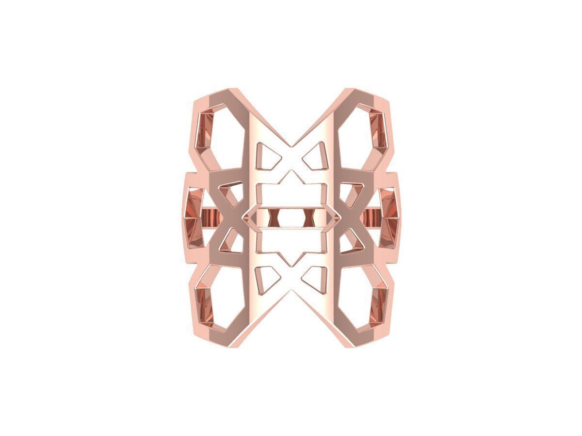 Wedding Ring 3D print model_1