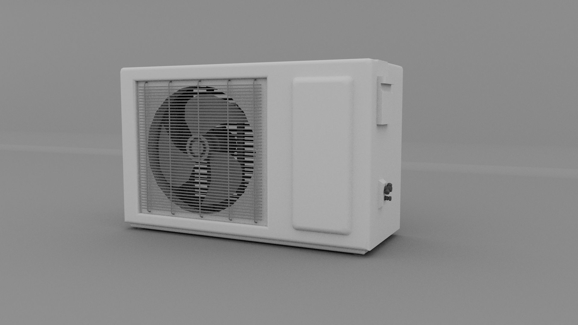 3D model AC outdoor model VR