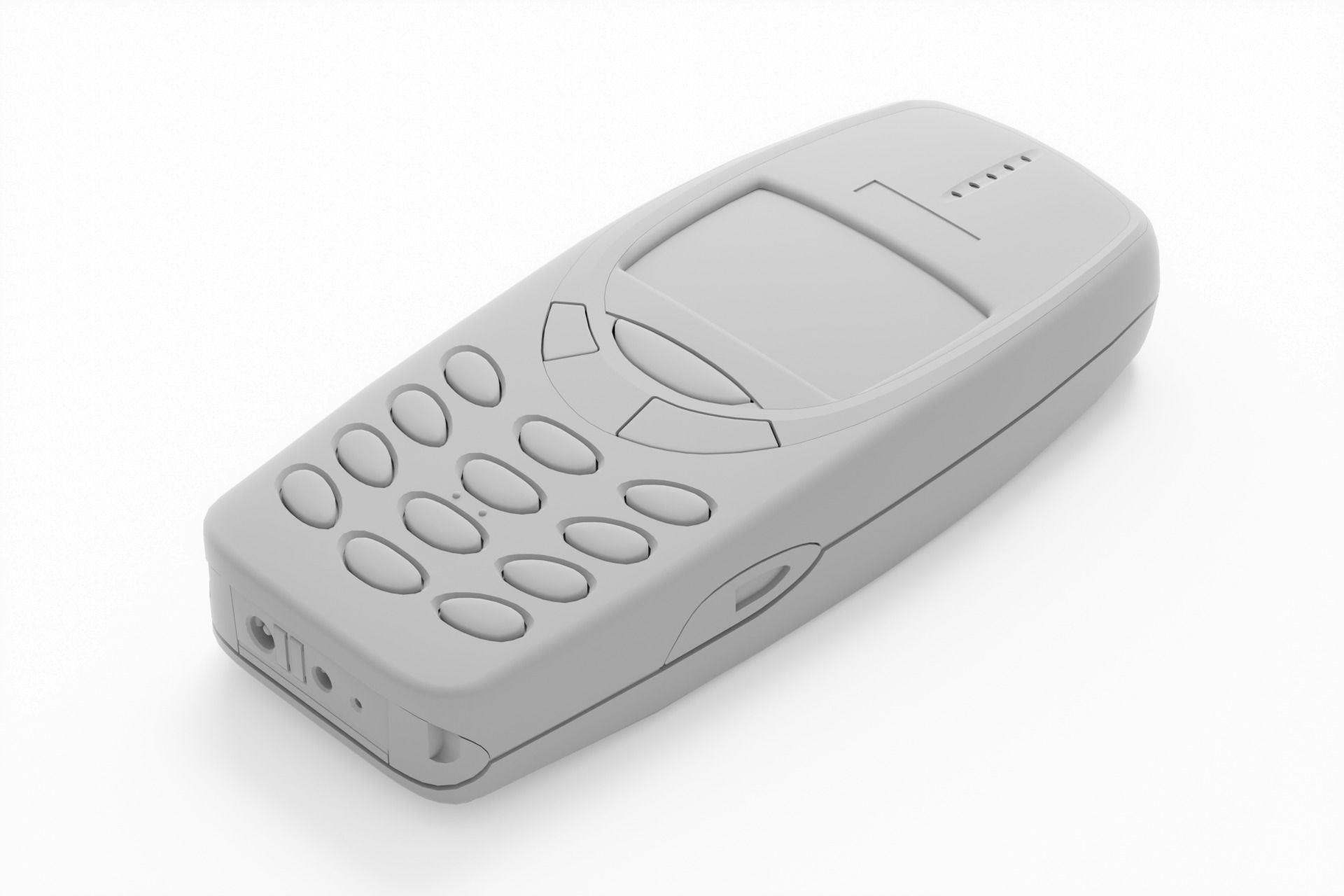 3310 Customisations Nokia 3310 3D model | CGTrader