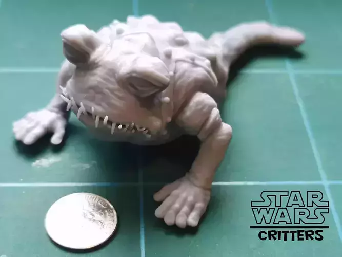 Buboicullaar creature from Star Wars 3D print model