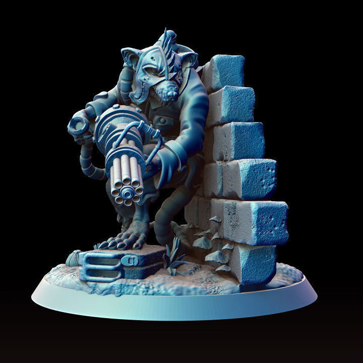 FANTASY WWII REICH RATMAN HMG VERSION 3D print model_2