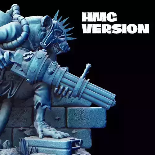 FANTASY WWII REICH RATMAN HMG VERSION 3D print model