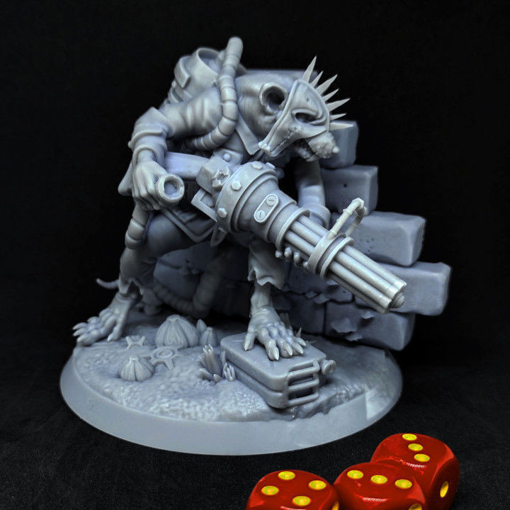 FANTASY WWII REICH RATMAN HMG VERSION 3D print model_4