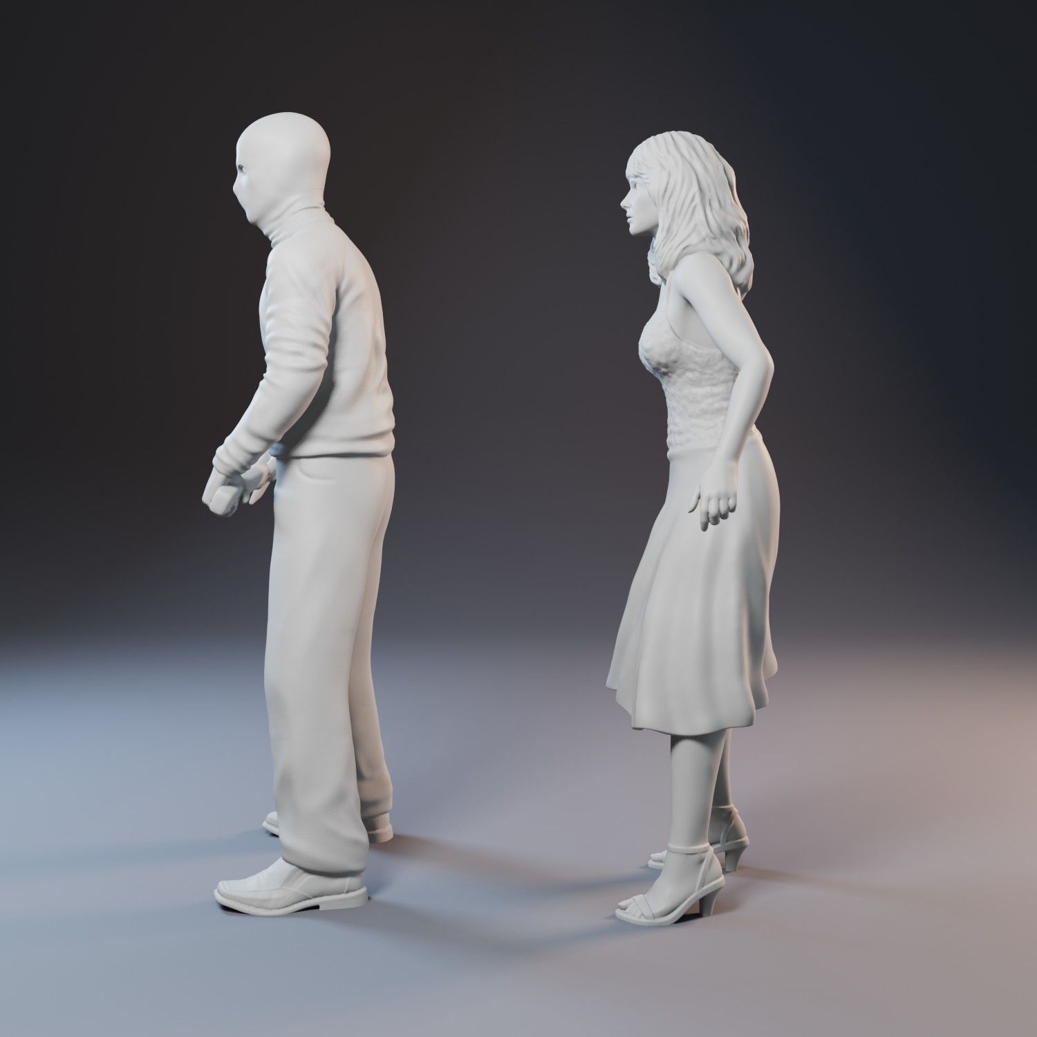 Prom Night characters 3D print model_3